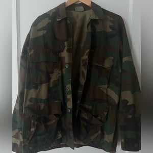 Men’s Army Print Jacket - Urban Outfitters